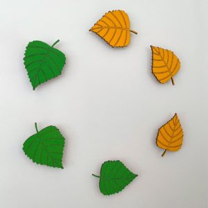 lentävät lehdet-magneetit