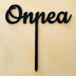 onnea kakkukoriste musta