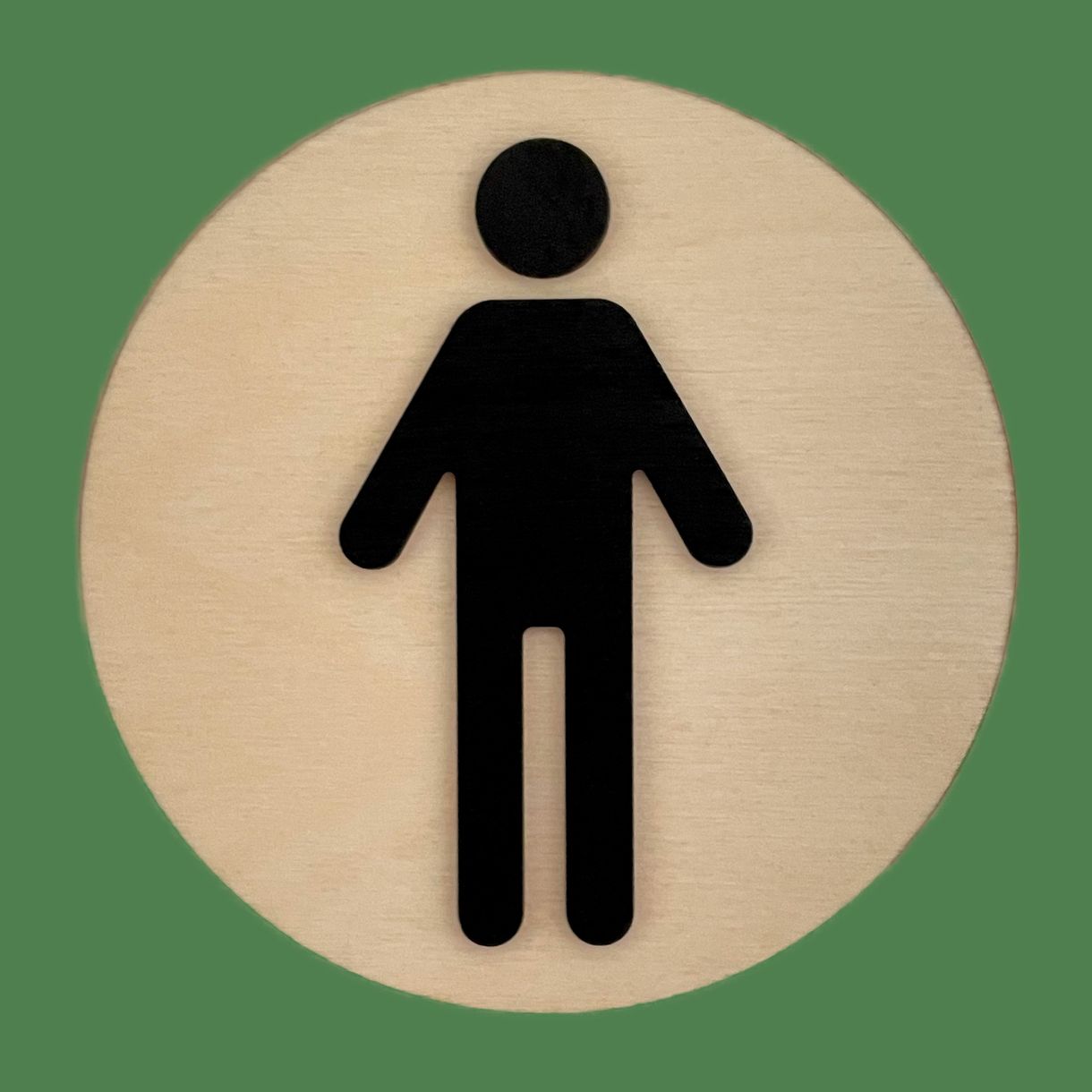 wc kyltti miehet koivu 2 WC-kyltti miehet (koivu) - Image 1