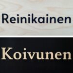 ovikyltti persoonallinen omalla nimellä