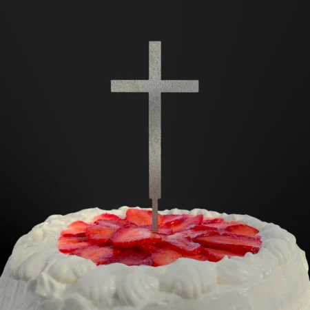 Risti kakkukoriste kakkuun konfirmaatio koivus hopea ristiäisiin