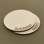 lasinalunen koivus puinen omalla logolla nimellä koivuvaneri