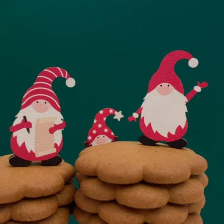 Tontut liikkeellä koristeet koivus joulu tonttu koriste